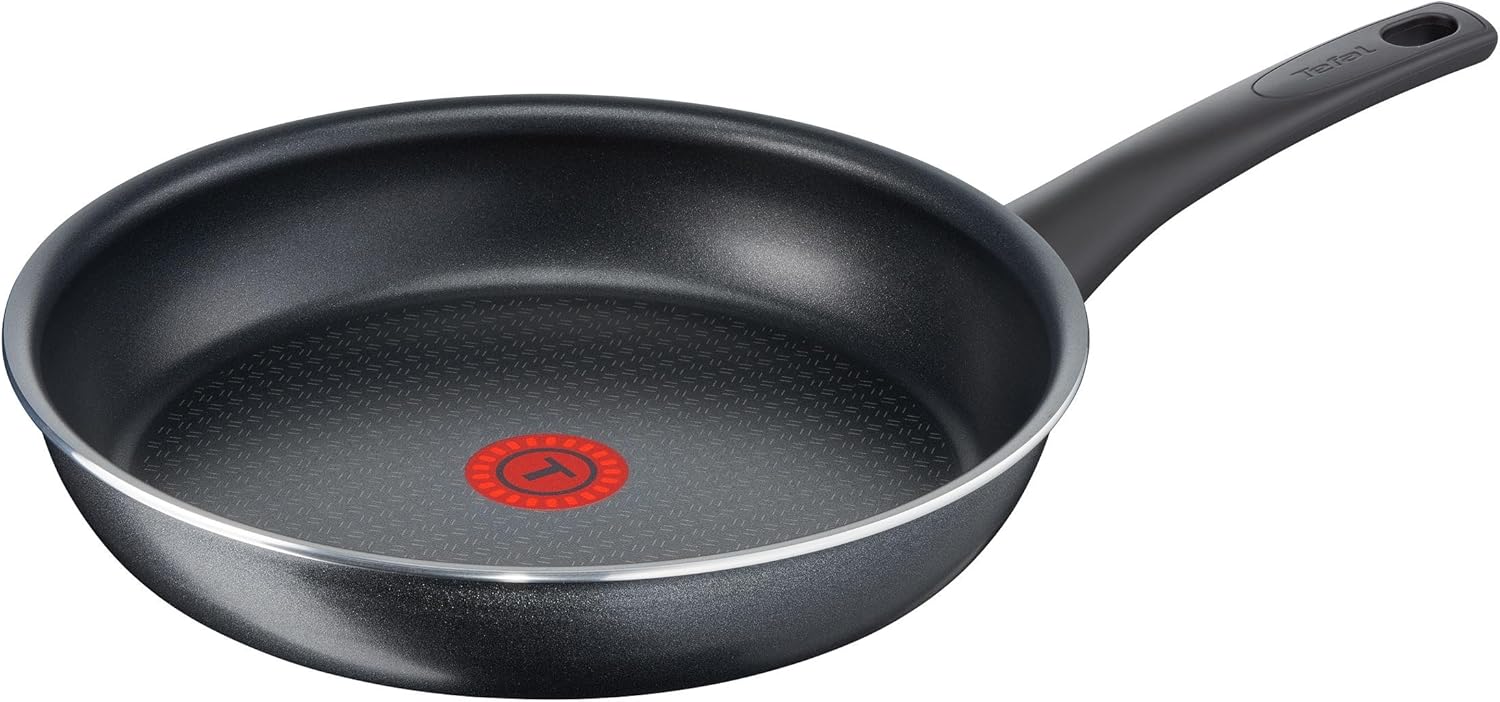 Tefal Elegance C36706 Bratpfanne 28 cm, Aluminium, schwarz