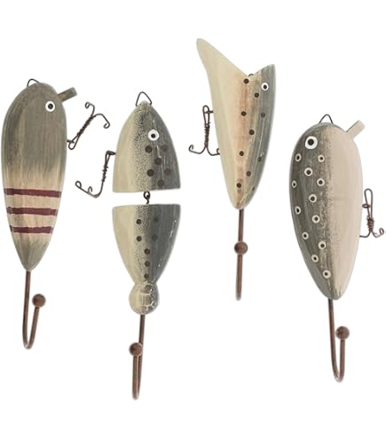 fish lure towel hook Foreside Home and Garden Wood Wall : Tools & Home Improvement Color:Watermelon Shine Quick Strike Podcast: How Slight color variations may bikeshop