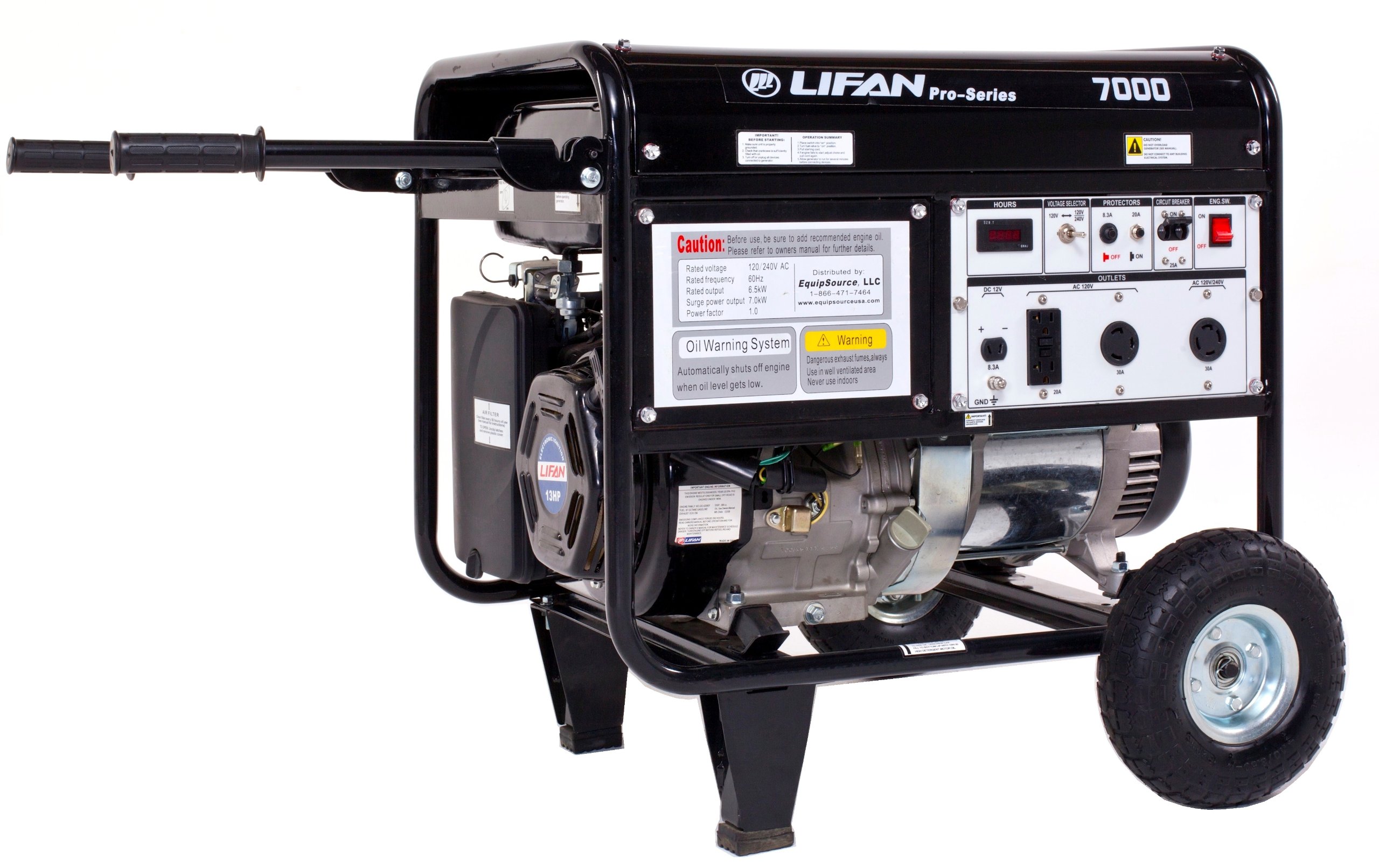Buy Lifan Pro Series LF7000CA 7000 Watt Comercial/Contractor/Rental