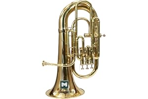 IMI EUPHONIUM 4 VALVE Musical instrument with all accessories (GOLD)