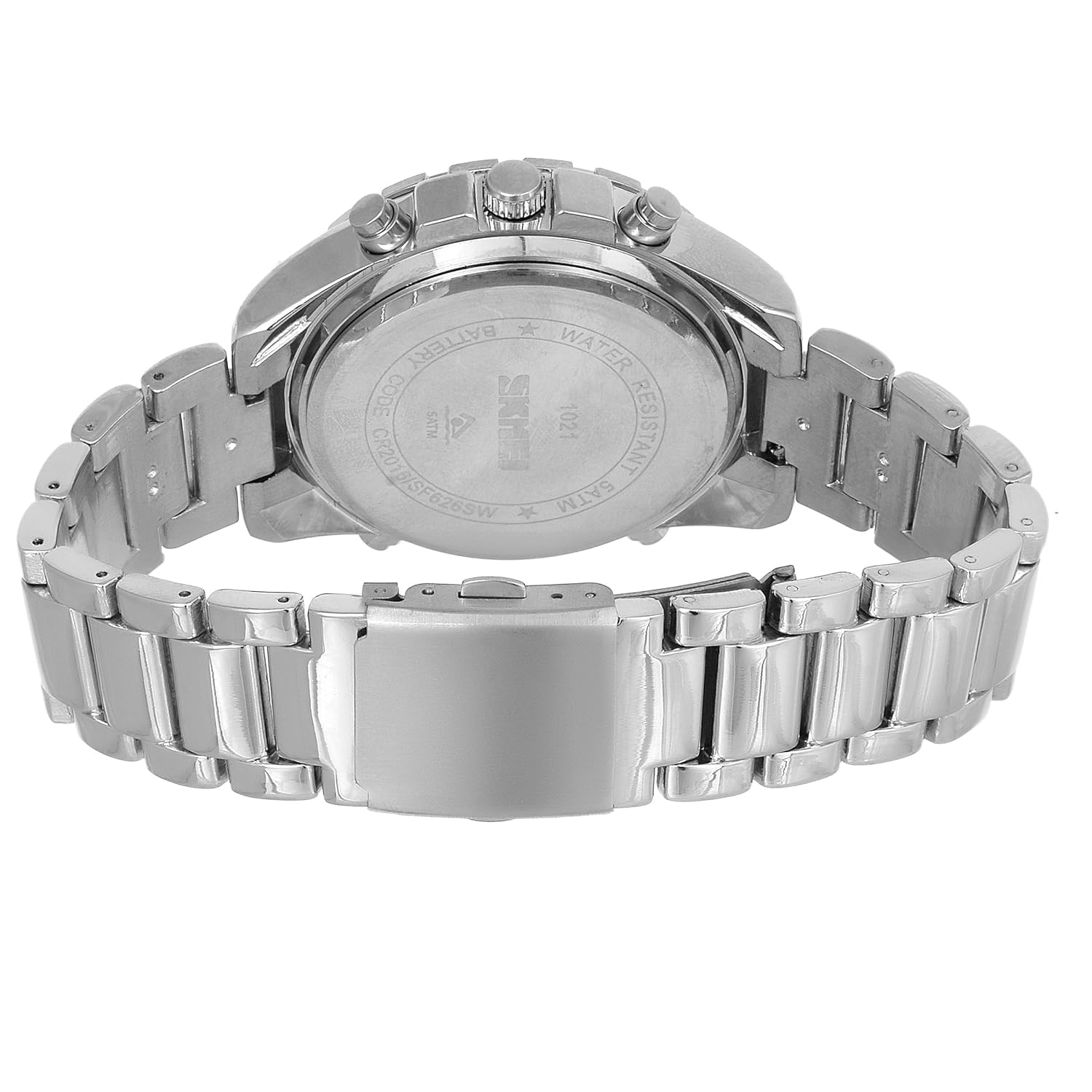 skmei analogue-digital black dial men's watch(sk-06)