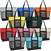 Locmeo 10 Pcs Difference Maker Appreciation Tote Bags for Women Employee Appreciation Staff Gifts for Teacher Nurse Valentines Church Gifts