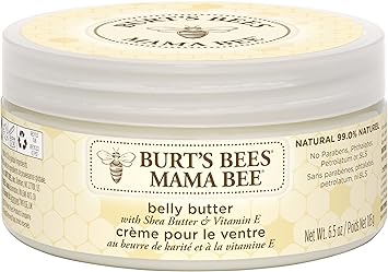 Burt’s Bees Mama Bee Natürlich feuchtigkeitsspende Körperbutter für den Bauch, 1er Pack x 185 g