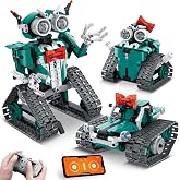 IQKidz APP/Remote Control STEM Building Kits for Kids Ages 8-12 - 3 in 1 RC Robot Car Toys, 440 Pcs Educational Science Projects, Gift Ideas for Boys Girls