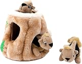 Outward Hound Squirrel Dog Toy Plush Hide and Seek Medium view 8