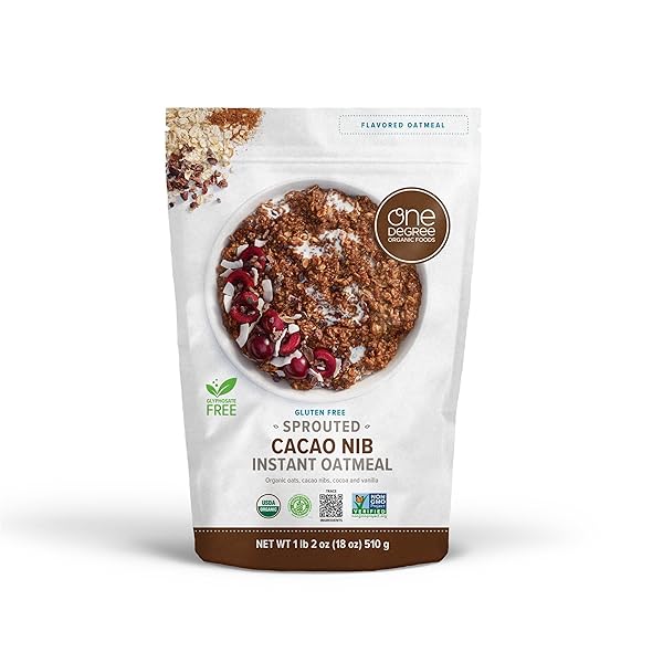 HOT CEREAL FLV CACAO NIB ORGANIC USA (18OZ)...