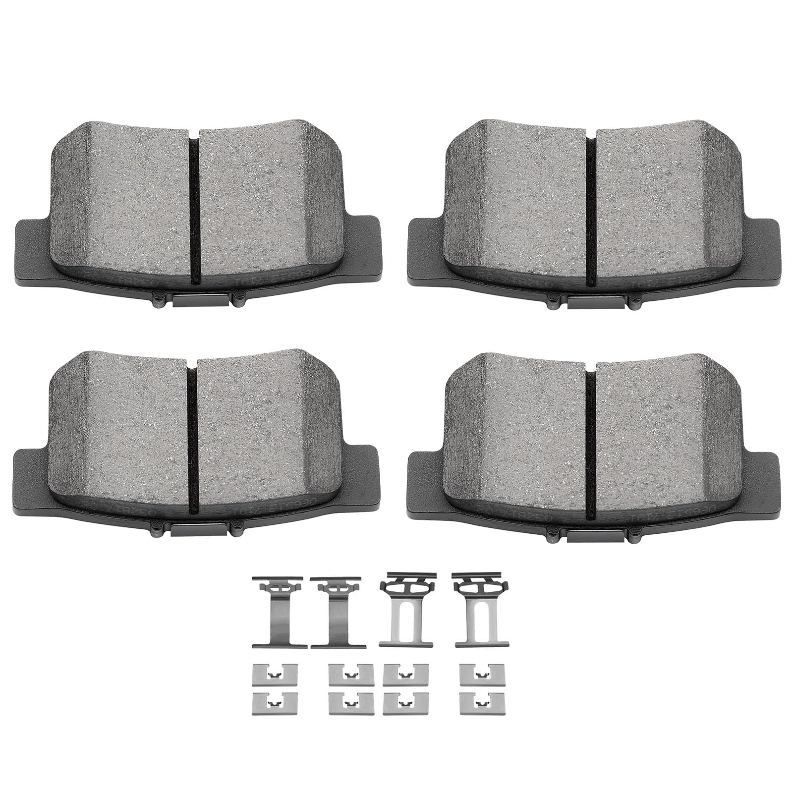SCITOO D537 Rear Ceramic Brake Pads Sets Fit For