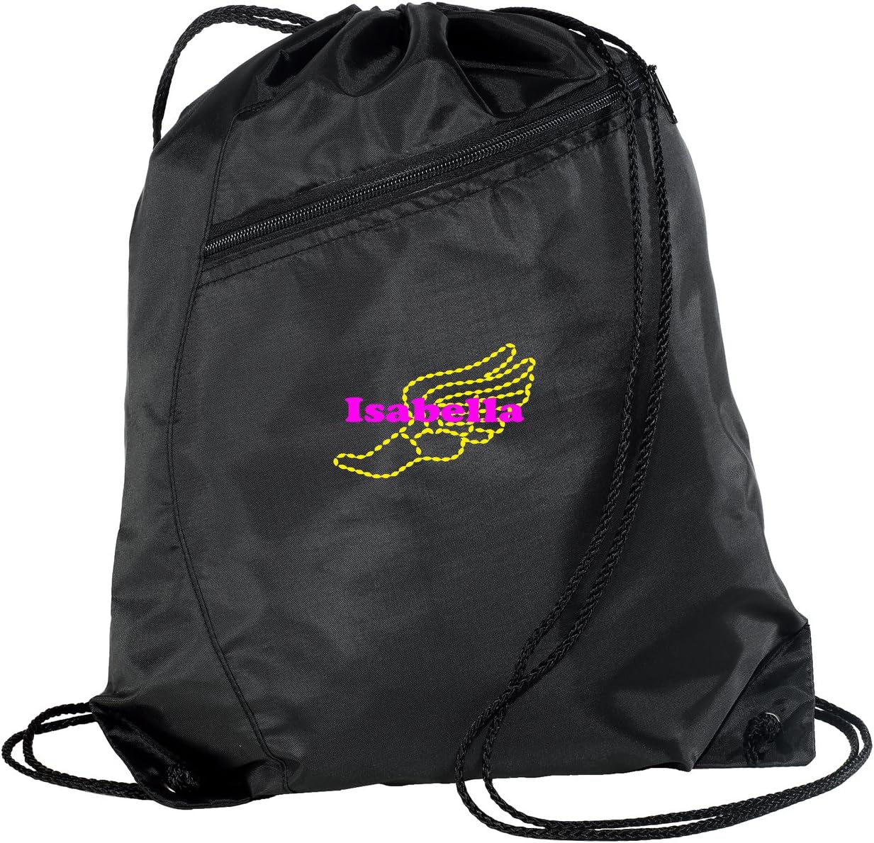 Personalized Track & Field Drawstring Backpack with Custom