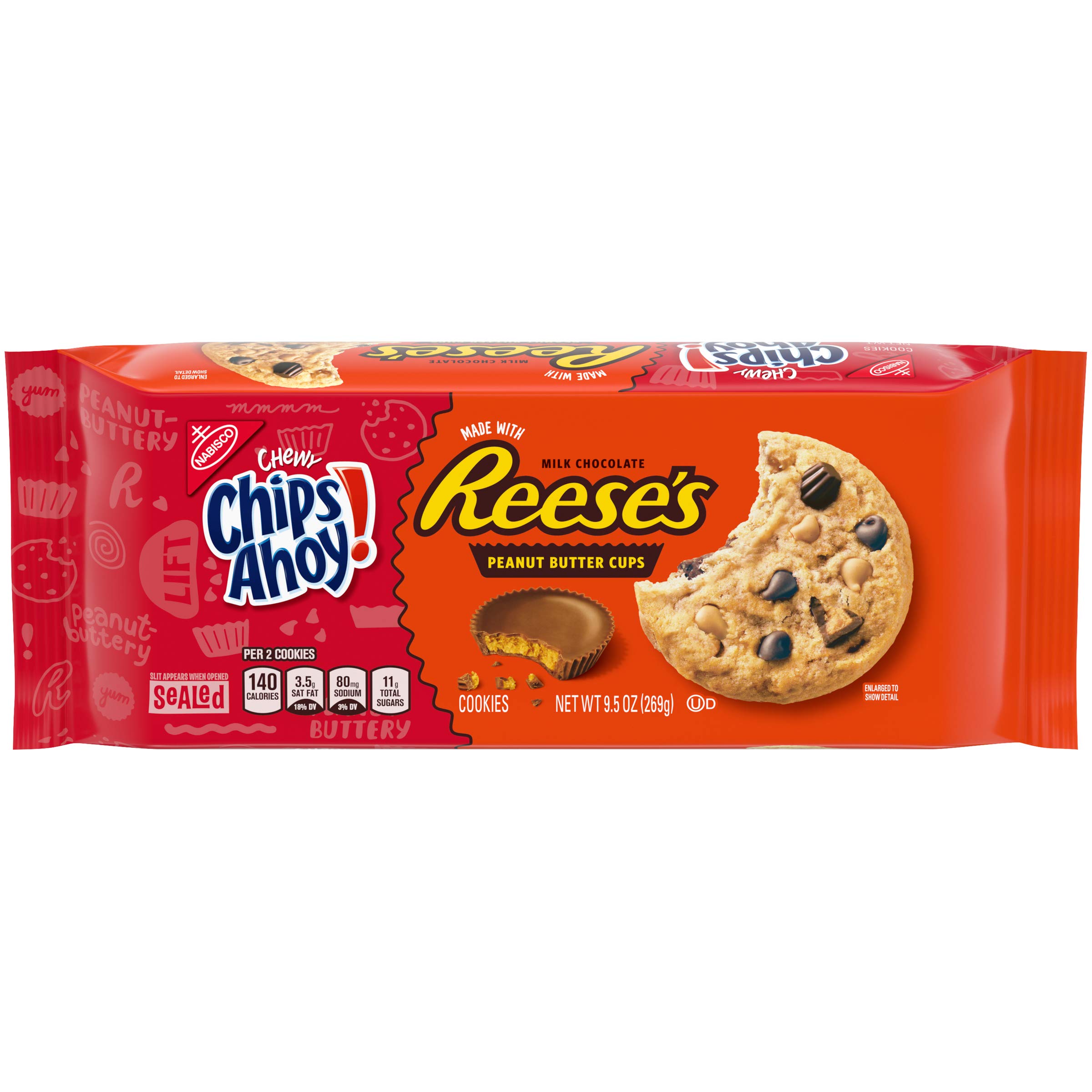 CHIPS AHOY! Chewy Chocolate Chip Cookies with Reese's Peanut Butter
