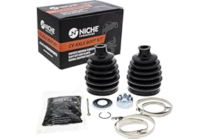 NICHE Front CV Axle Boot Kit for Can-Am 705401346 Outlander Max 650 1000 850 Renegade 1000R