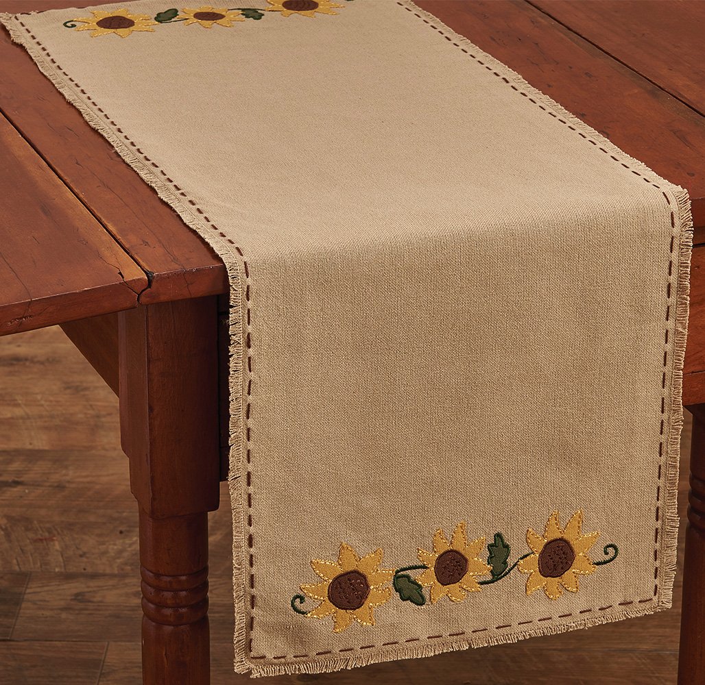 Best park designs table runner sunflower