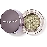 Bodyography Glitter Pigment Eye Shadow | Long Wear Shimmer Eyeshadow | Vegan, Talc & Paraben Free | Cream Powder Formula | Prism (Green/Brown) 1.5 g