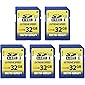32GB Class 10 SDHC Flash Memory Card Full Size SD Card USH-I U1 Trail Camera Memory Card by Micro Center (5 Pack)