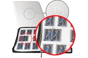 TopDeck Ultimate Trading Card Binder - 200 TopLoader Binder for TCG - (White)