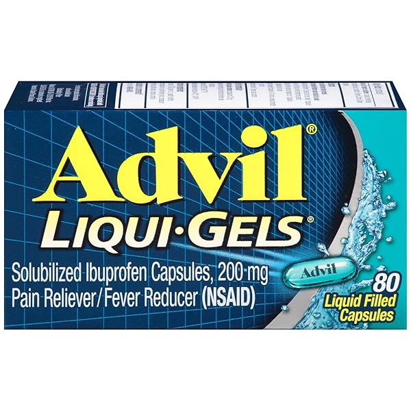 ADVIL LIQUI-GELS PAIN RELIEVER AND FEVER REDUCER, PAIN...