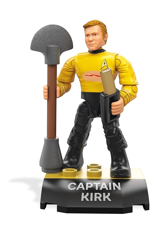 Mega Construx - Heroes Series 1 - FND66 - Star Trek: The Next Generation Captain Kirk Figure