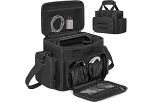 GMAK Travel Carrying Case Compatible with Jackery Explorer 160/240/300, Portable Power Station Carrying Bag Travel Storage Bags with Pockets for Jackery Solar Generator, Charging Cable and Accessories