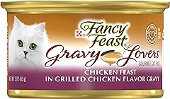 Fancy Feast Gravy Lovers Wet Cat Food, Chicken, 3 Oz Can