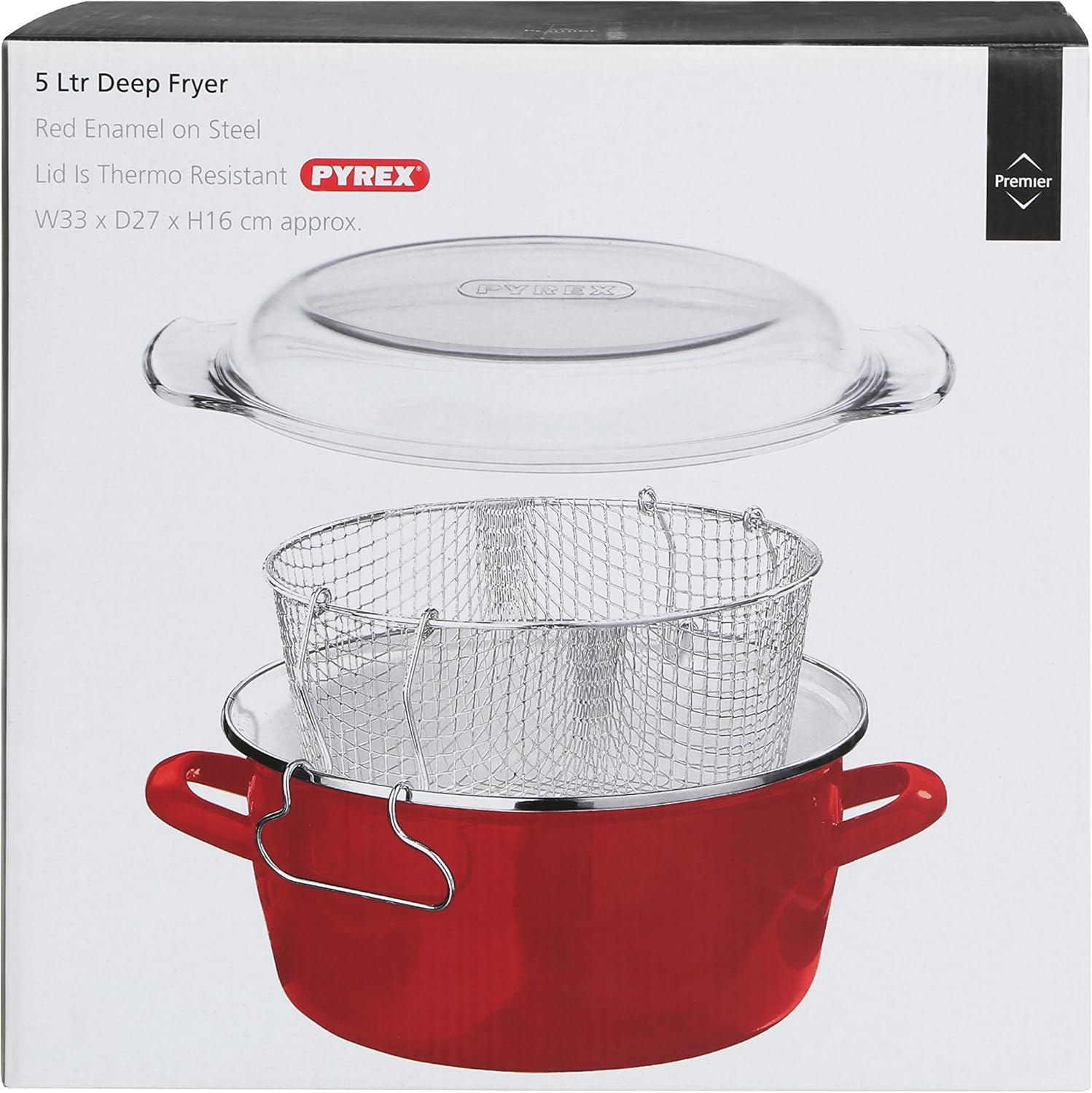 pyrex chip pan