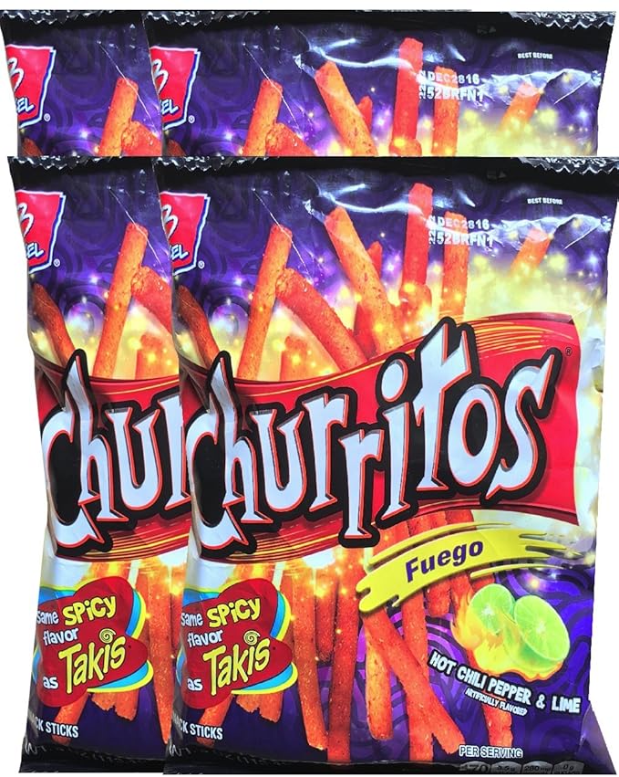 Barcel Churritos Chilli Pepper & Lime Corn Snack Sticks Net