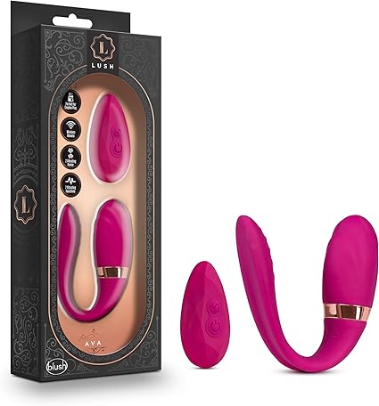Amazon Com Blush Lush Ava Couples Vibrator Rechargeable Remote Control Sex Toy For Women Health Personal Care