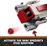 LEGO Star Wars BARC Speeder Escape 75378 Mandalorian Set with Grogu Kelleran Beq view 6