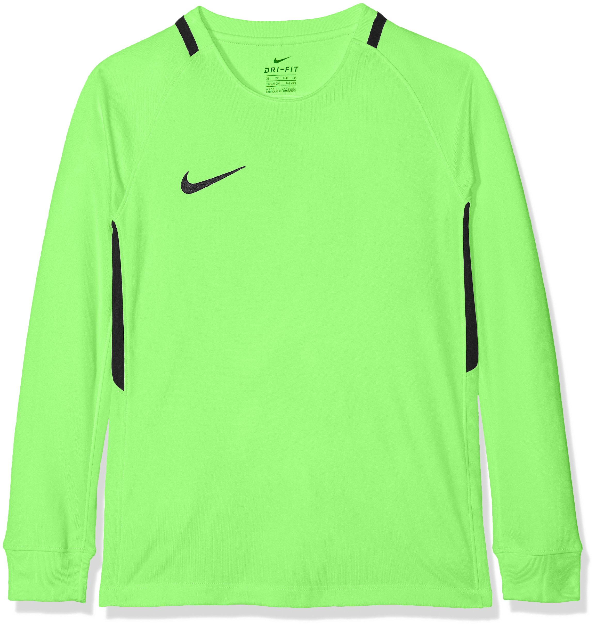 Nike Kids Park III Football Jersey Long Sleeved T-Shirt - Green Strike/Black/X-Small