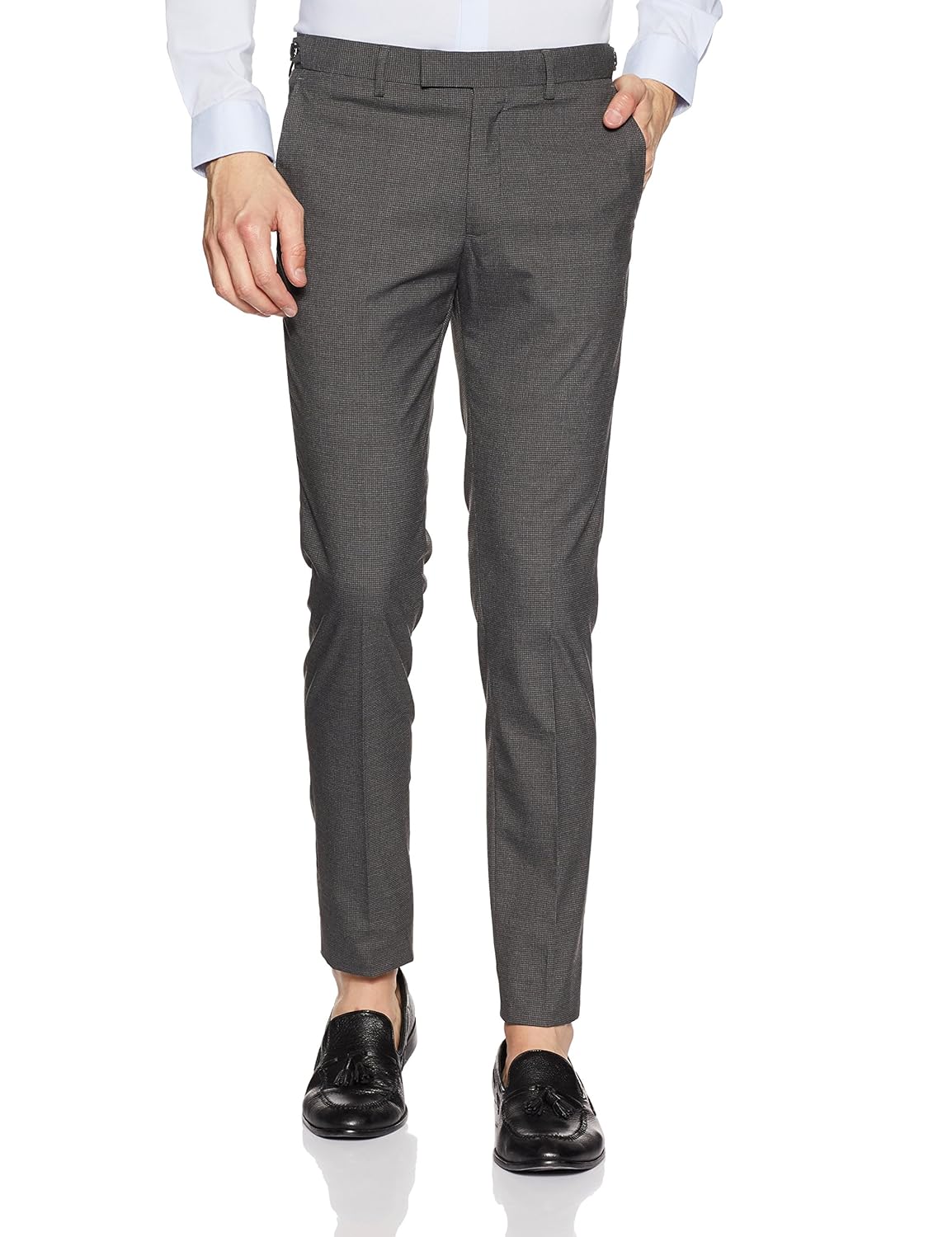 Buy US Polo Association Men's Straight Fit Formal Trousers at Amazon.in