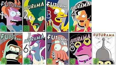Futurama Staffel 1-8 (1+2+3+4+5+6+7+8) Komplette Serie + Movie Collection [DVD Set]