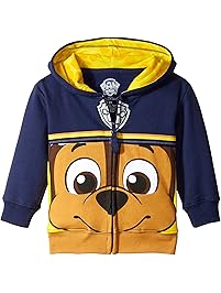 Nickelodeon Toddler Boys' Paw Patrol Character Big Face Zip-up Hoodies
