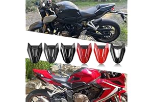 WOOGA Motorcycle CB650R/CBR650R Accessories Rear Seat Pillion Cowl Fairing Cover Cowl ABS Plastic fit for Ho&nda CB650R/ CBR6