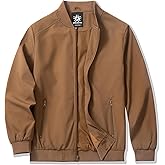 URBANFIND Men's Bomber Jackets Casual Lightweight Windbreaker Fashion Spring Fall Coats