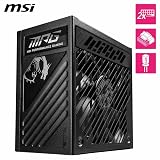 MSI MPG A850GS 850W 80 Plus Gold ATX 3.1 PCIe 5.1 Native 12V-2x6 view 2