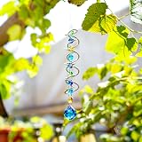 H&D Hyaline & Dora Crystal Rainbow Suncatcher Double-Spiral 17.7 in view 5