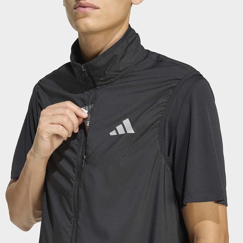 Herren Adi365 Running Essentials Vest Coat, black, XXL