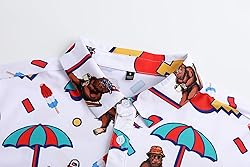 Men's Funny Golf Polo Shirts Short Sleeve