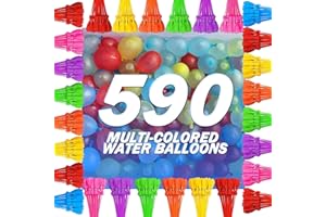 TINY BALIER Water Balloons With 592 balloon Easy Quick Start Splash Party in 30s with Kids and Adults Water Bomb T11998