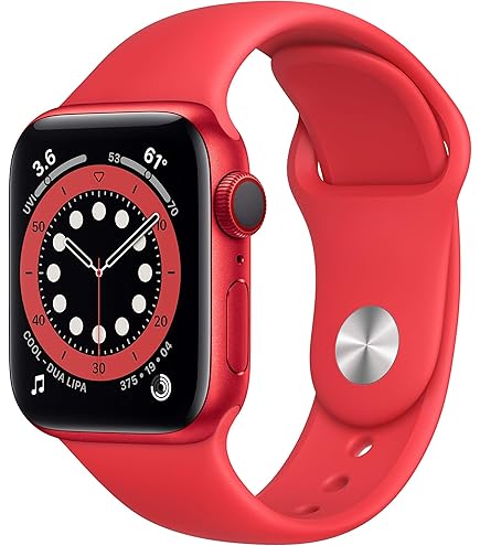 Amazon.com: Apple Watch Series 7 (GPS + Cellular, 41MM) Red