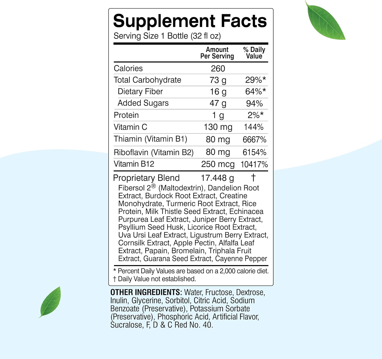 Same-Day Detox Drink Premium Formula Tropical-32oz: Health & Personal Care