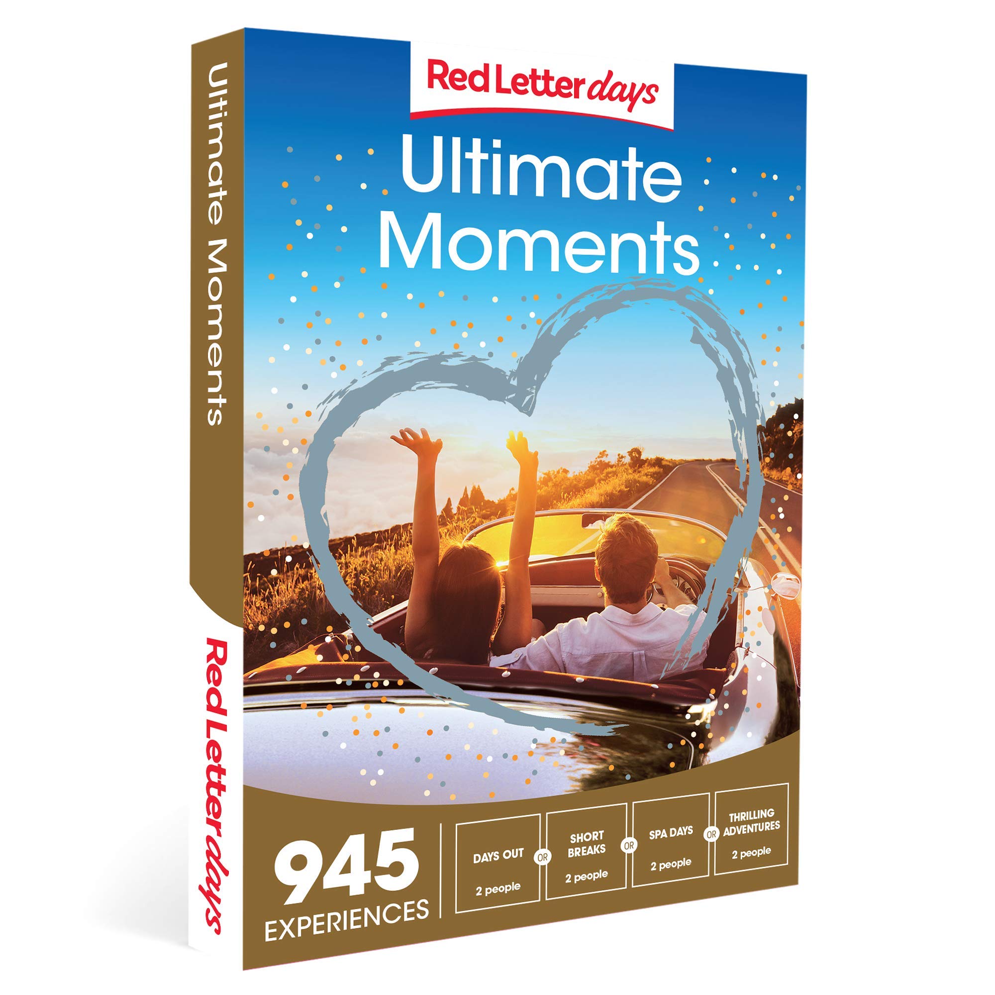Red Letter Days Ultimate Moments Gift Box – 945 Memorable UK Experiences
