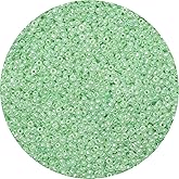 Yholin 10000pcs Light Green Glass Seed Beads Bulk,2mm 12/0 Seed Pony Beads for Bracelets,Necklace,Jewelry Making -Waist Spacer Bead for DIY Craft Projects