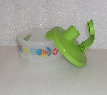 tupperware baby milk powder container