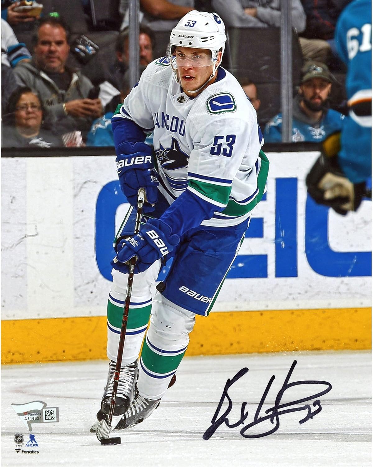 bo horvat skate jersey