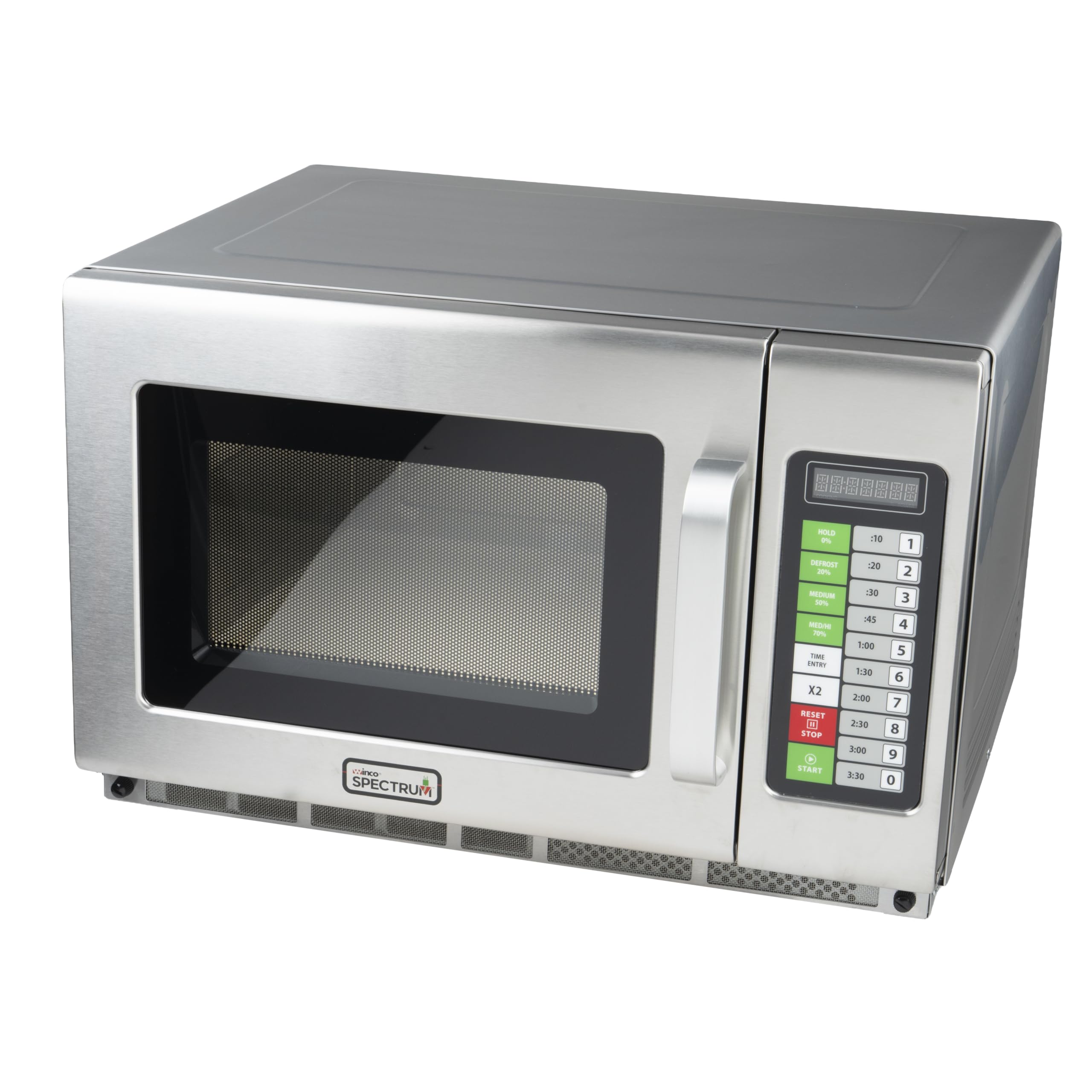 Photo 1 of Winco Commercial-Grade Microwave with Touch Controls, 2,100 W, 1.2 Cubic Feet