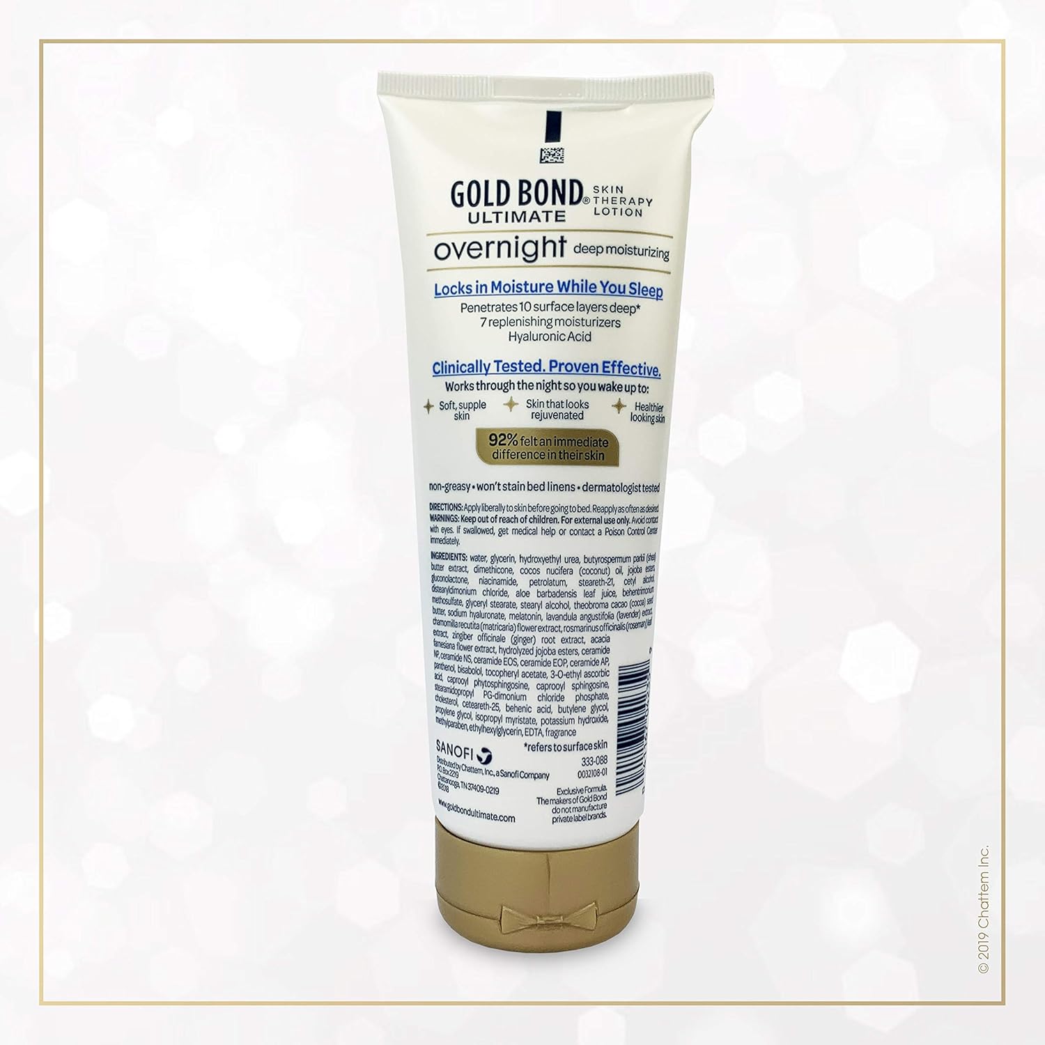 Gold Bond Ultimate Overnight Deep Moisturizing Lotion, 8 Oz Tube: Health & Personal Care