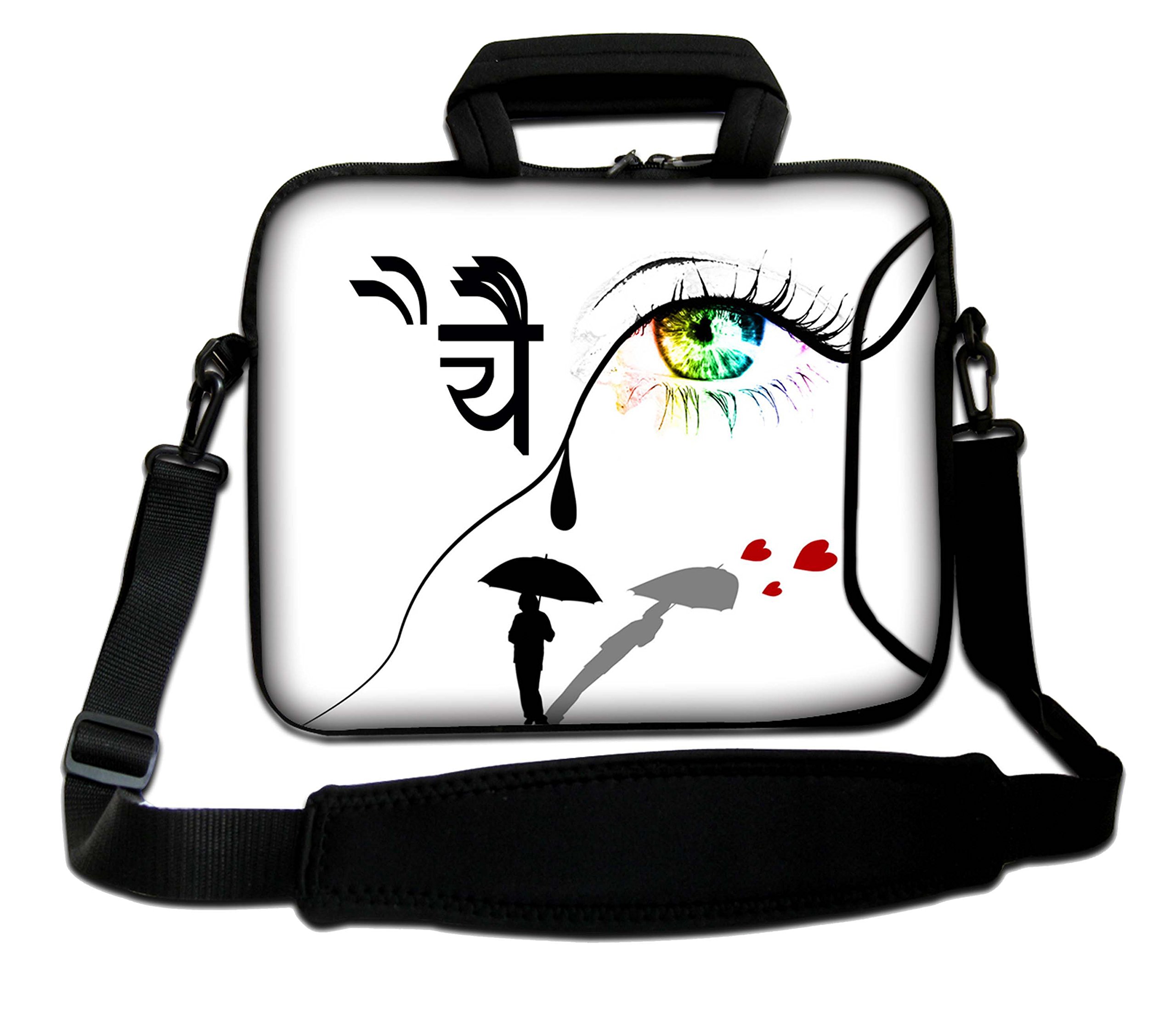 13" Inches Design Laptop Notebook Sleeve Soft Case Bag With Handle and Shoulder Strap