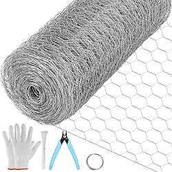 Floral Chicken Wire for Craft, 16.5 Inch x 75 FT