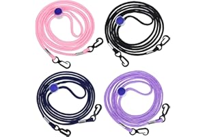 SUPVOX Mitten Clips for Kids -4 Pcs Adjustable Glove Clips,Mitten Clips and Hat Clips for Toddler Kids Adults