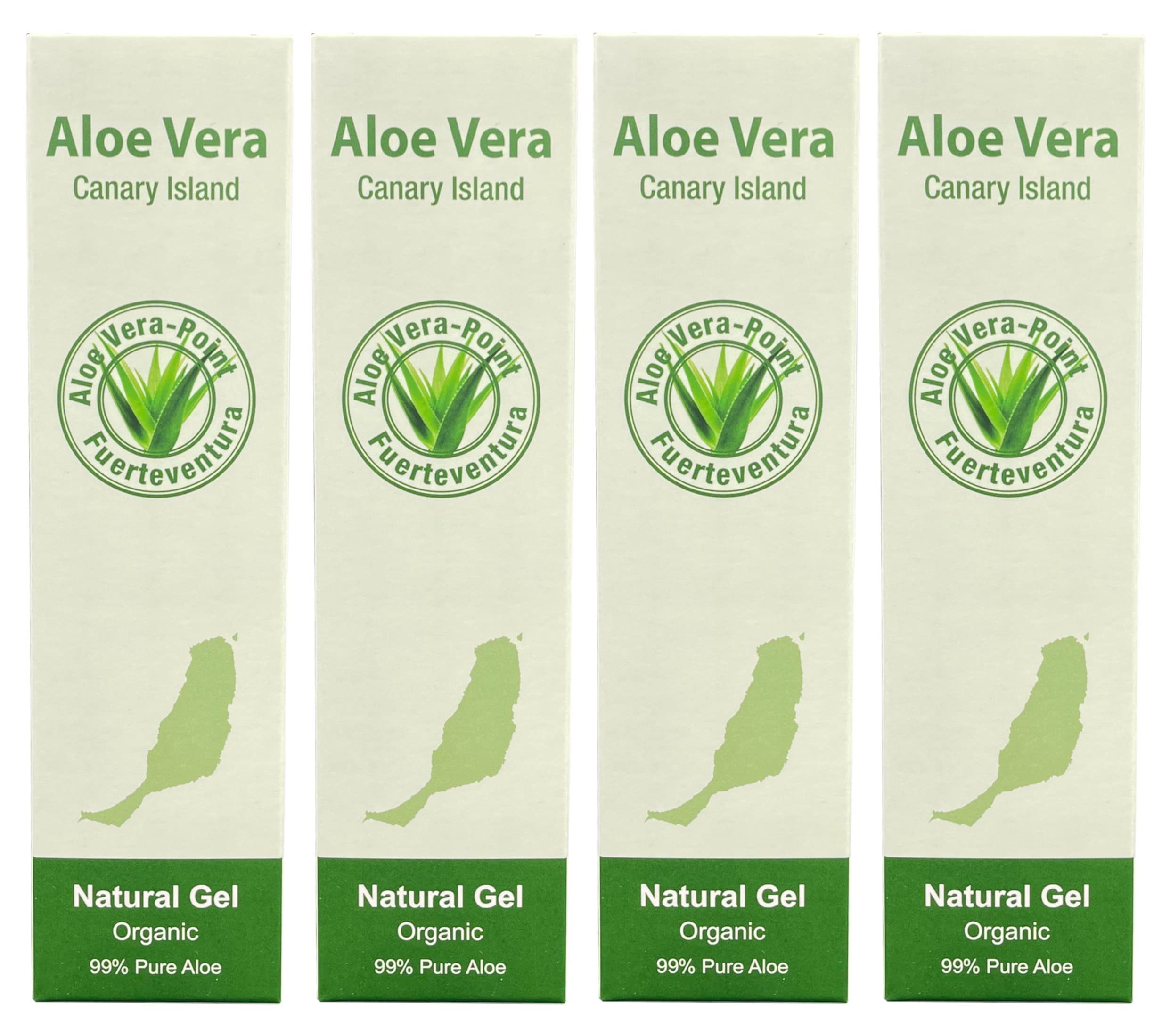 Aloe Vera Point Organic Gel 99% Pure Aloe Vera 250ml - 4 units