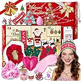 Advent Calendar 2025 for Adult Women Christmas 24 Pieces Fashion Beauty Jewelry Bath Sets Countdown Gifts Surprise Gift Baskets for Mom Wife Girlfriend Teengirls